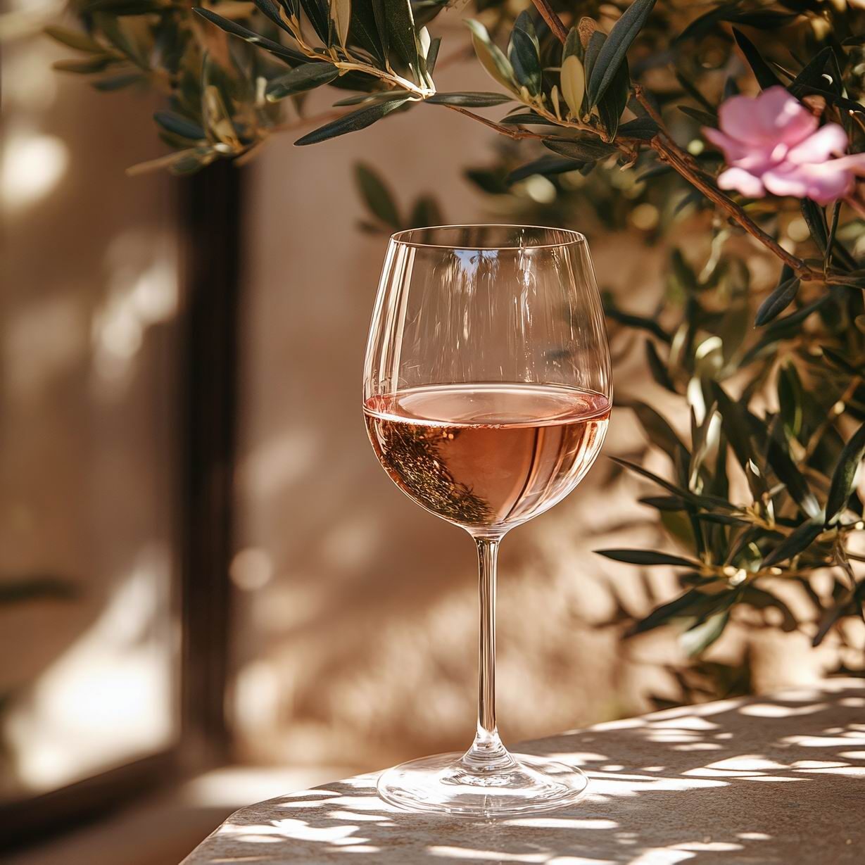 Rose Wine Circle